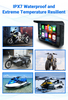 Navigateur Gps pour moto, 5.5 pouces, Bluetooth, mains libres, dispositif de suivi Gps Android, offre spéciale