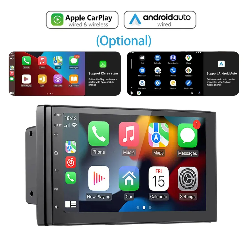 Offre spéciale 7 pouces Double 2 Din autoradio Android écran de voiture android radio android lecteur de voiture