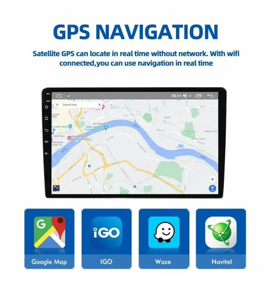 2 Din Gps tableau de bord Android stéréo voiture musique Dvd lecteur multimédia Audio pour Volkswagen Polo