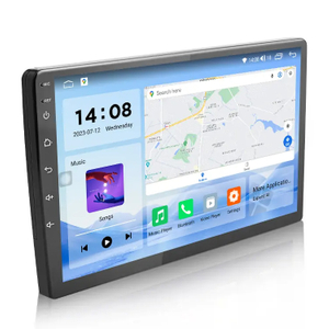 Autoradio TS10 2 Din, navigateur GPS, lecteur MP5, écran en verre 2.5D, sans fil, Carplay, Android Auto, Wi-Fi, FM, BT, stéréo, 2 Din