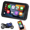 Écran Carplay 5 pouces tactile étanche moto GPS Carplay moniteur Android BT sans fil Carplay moteur vélo GPS Navigation