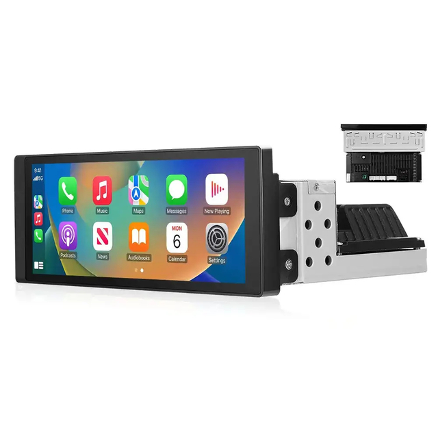 1 Din Android 10 autoradio Double stéréo GPS Navigation BT Wifi USB caméra Android voiture lecteur vidéo